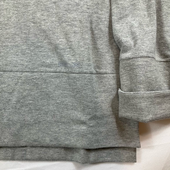 RLX Ralph Lauren Women's Performance Cotton Blend Turtleneck Heather Grey Small - Picture 3 of 10